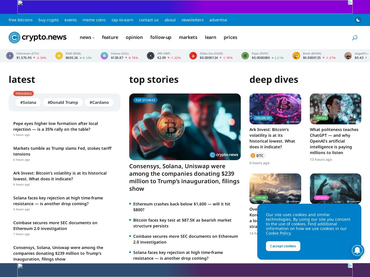 ​Crypto News